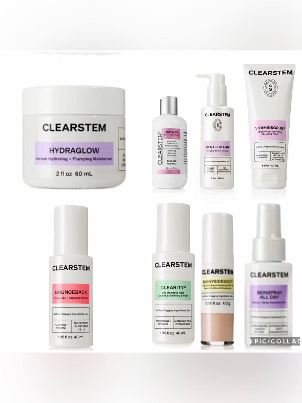 NEW CLEARSTEM Skincare Set ($424 value)